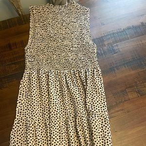 Shein animal print sleeveless dress.  Size XL.  Never worn